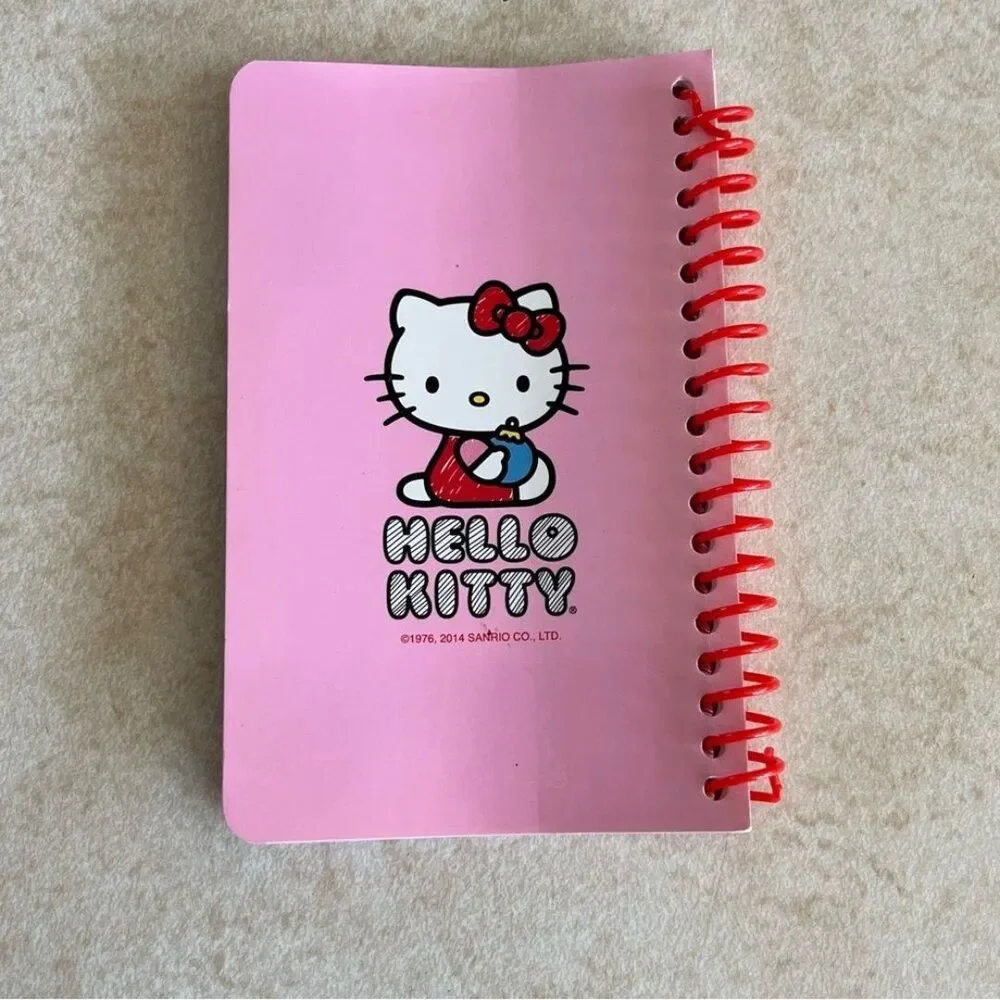 Hello Kitty Sticker Sheets 3 Sets and Notepad Christmas Holiday